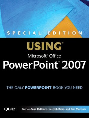 Special Edition Using Microsoft® Office PowerPoint® 2007 - ebook